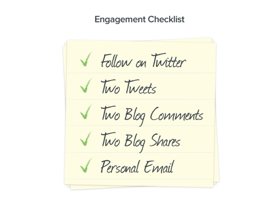 Engagement Checklist